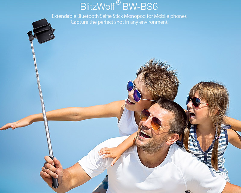 BW-BS6 bluetooth szelfibot 2500ft-ért: kerüljön 1 képre a lényeg
