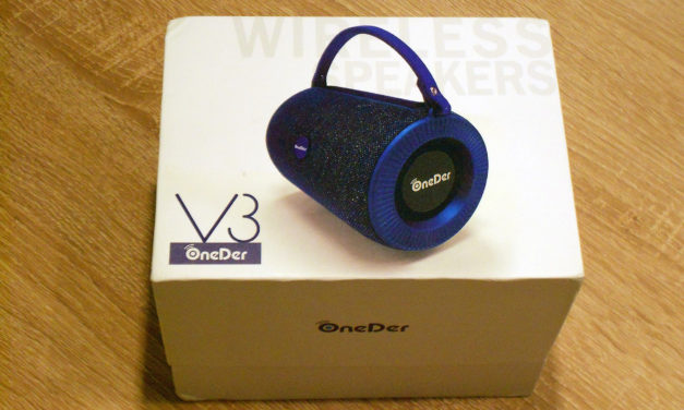 OneDer V3 bluetooth hangszóró – dübörgő csodahenger?