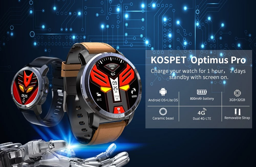KOSPET Optimus Pro 4G okosóra – jobb, mint a transformers