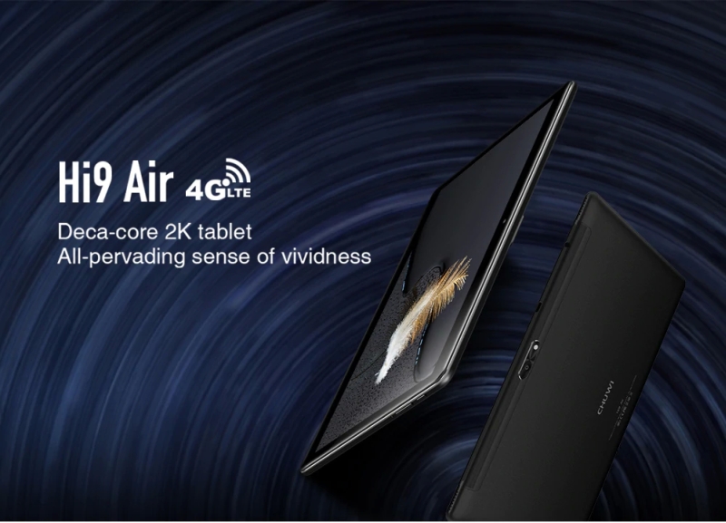 CHUWI Hi9 Air – Könnyed tablet 4G-vel (és B20-szal)