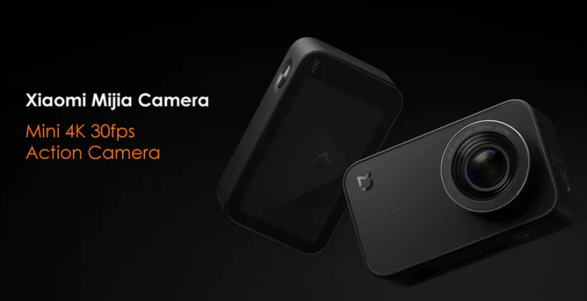 Xiaomi Mijia Mini 4K Camera Sony IMX317 szenzorral