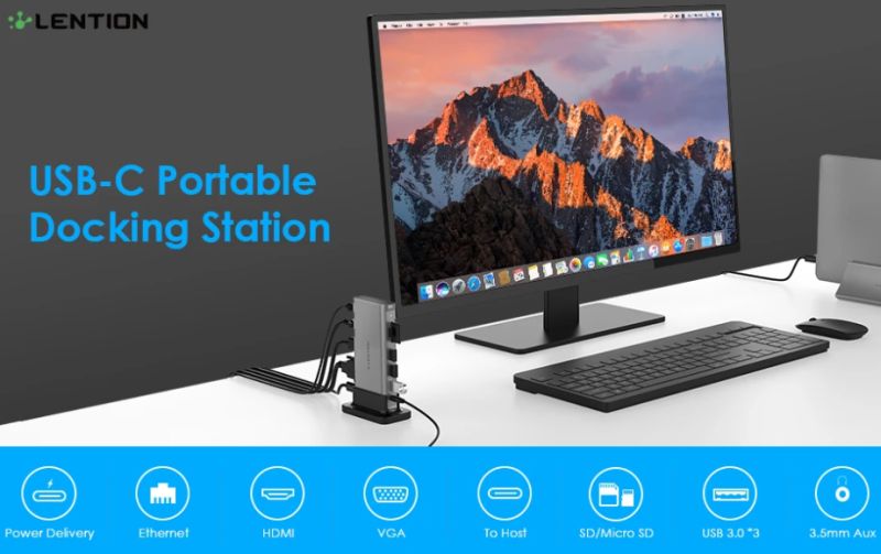 Lention 11 in 1 USB Type-C Docking Station – Minden, ami kellhet