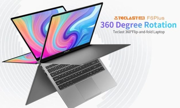 Teclast F6 Plus 13,3” laptop – Érzékeny az érintésre