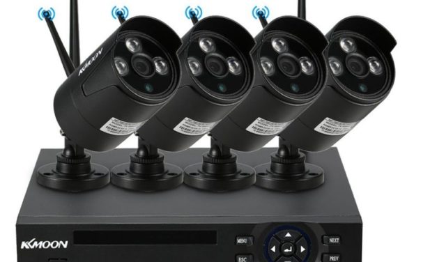 KKMoon 4 csatornás kamerarendszer – őrző szemek vigyázzák értékeinket