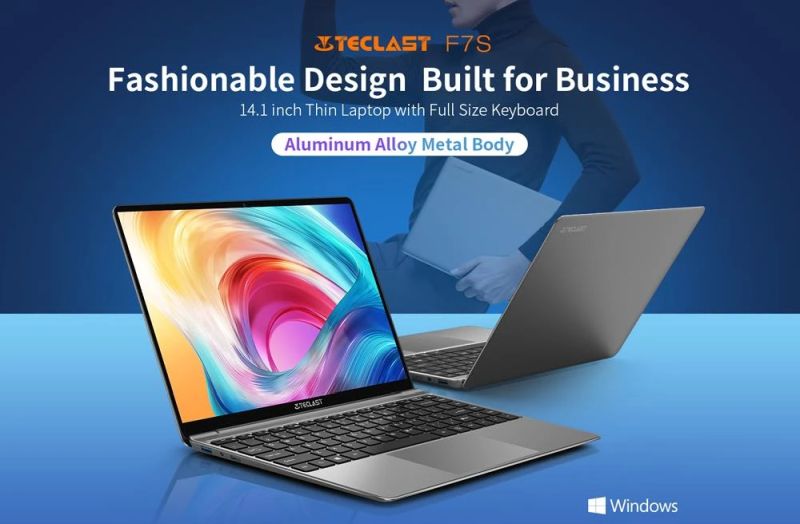 Teclast F7S laptop – Kicsi, elegáns gép a hazai árak töredékéért