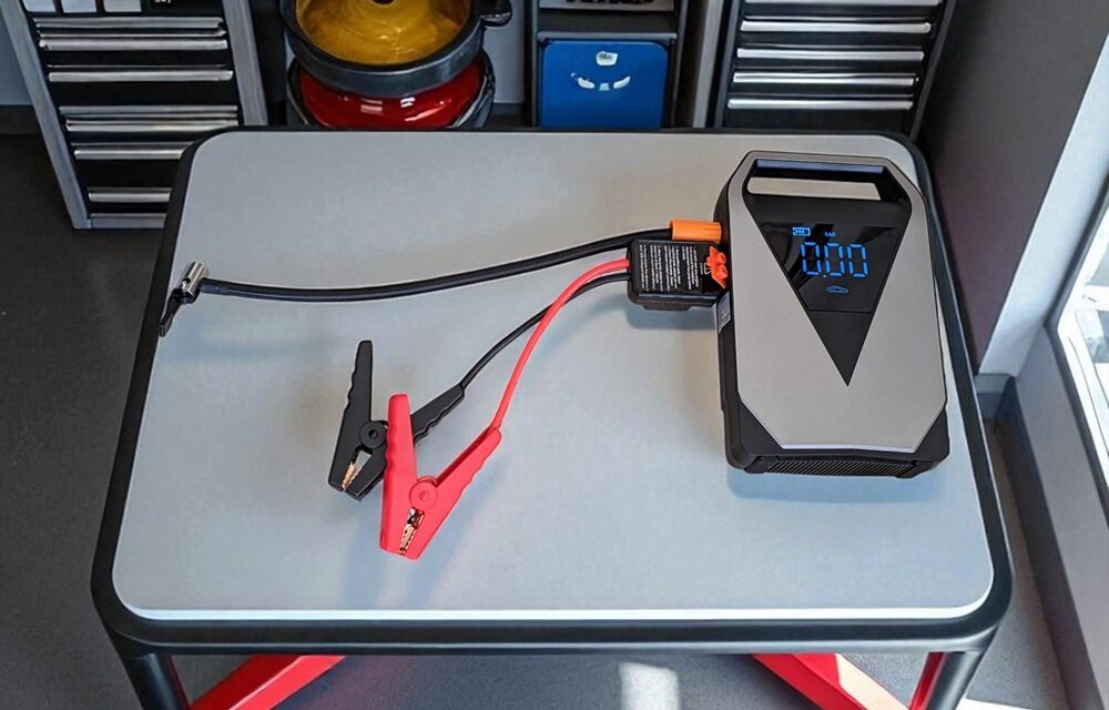 TUERBB LD12 Jump Starter teszt – Egy eszköz, ami megmenthet az út szélén