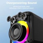 Sounarc L1 Party hangszóró – 60W teljesítmény, RGB fények, 20 401&nbsp;Ft