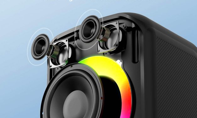 Sounarc L1 Party hangszóró – 60W teljesítmény, RGB fények, 20 401&nbsp;Ft