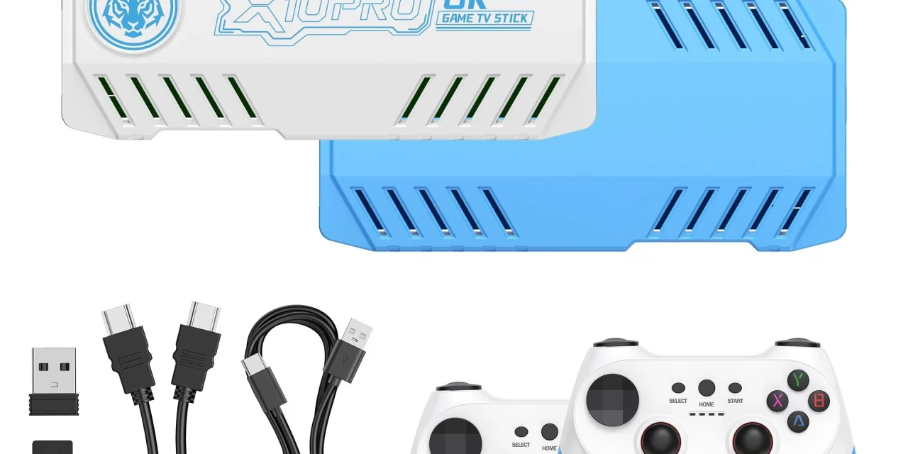 X10 Pro TV játék konzol: 10000+ retro játék a nappaliban