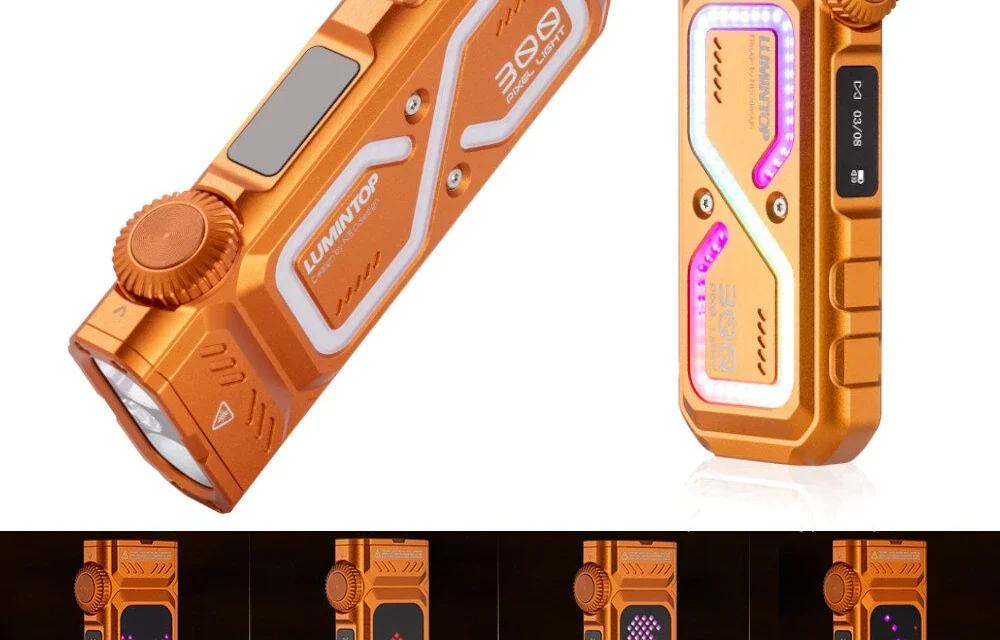 Lumintop Pixel Light 1200LM zseblámpa: Funkcionalitás vagy túlzás?