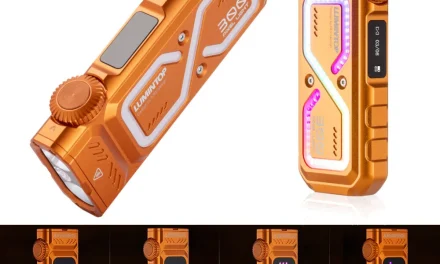 Lumintop Pixel Light 1200LM zseblámpa: Funkcionalitás vagy túlzás?