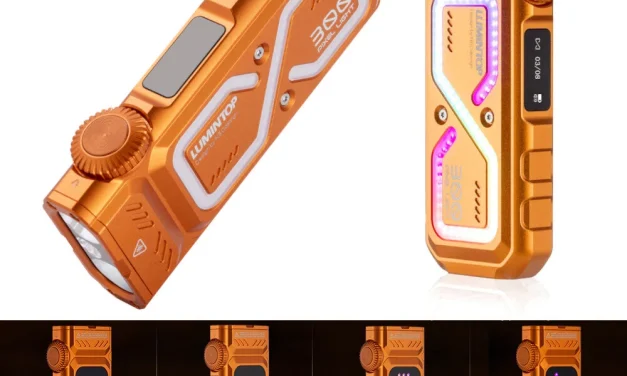 Lumintop Pixel Light 1200LM zseblámpa: Funkcionalitás vagy túlzás?