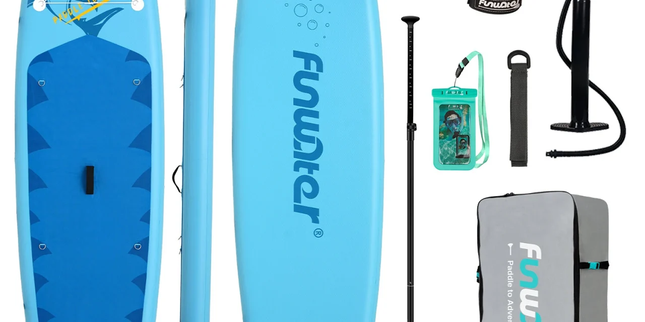 FunWater SUPFW58A paddleboard: Gyorsan vízre, kevesebb pakolással