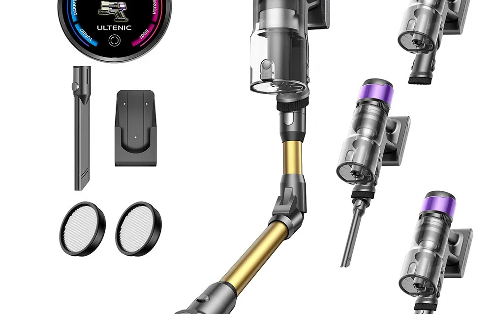 Ultenic U20 vezeték nélküli porszívó: 55 000Pa szívóerő a makulátlan otthonért
