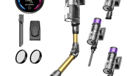 Ultenic U20 vezeték nélküli porszívó: 55 000Pa szívóerő a makulátlan otthonért