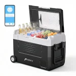 Hcalory D35M+ autós hűtő: Kétzónás szabadság kerekeken