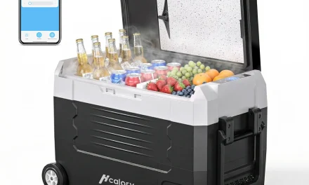Hcalory D35M+ autós hűtő: Kétzónás szabadság kerekeken