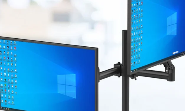 M13-2 kétmonitoros állvány: Ergonomikus megoldás 17-32 hüvelykes kijelzőkhöz?