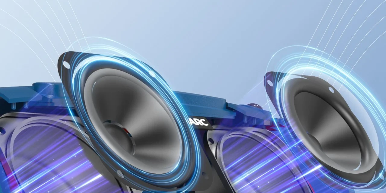 SOUNARC R1 hordozható hangszóró: 40W, Bluetooth 5.3, IPX6 – Zene bárhol, bármikor