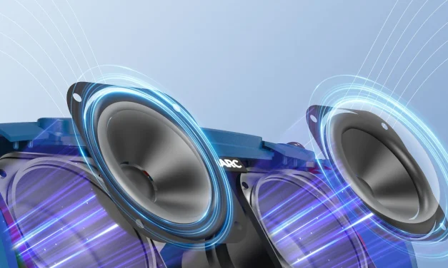 SOUNARC R1 hordozható hangszóró: 40W, Bluetooth 5.3, IPX6 – Zene bárhol, bármikor