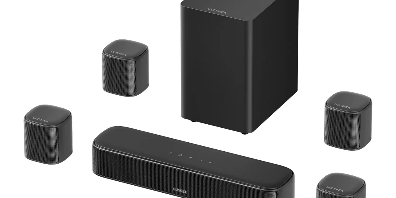ULTIMEA Aura S4T 7.1 virtuális soundbar: prémium hangzás budget áron