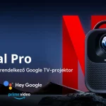 ETOE Seal Pro 1080P projektor: Mozizás otthon, Netflix és Google TV-vel