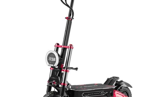 BOYUEDA S5 elektromos roller: 6000W teljesítmény, 120 km hatótáv, EU raktárról