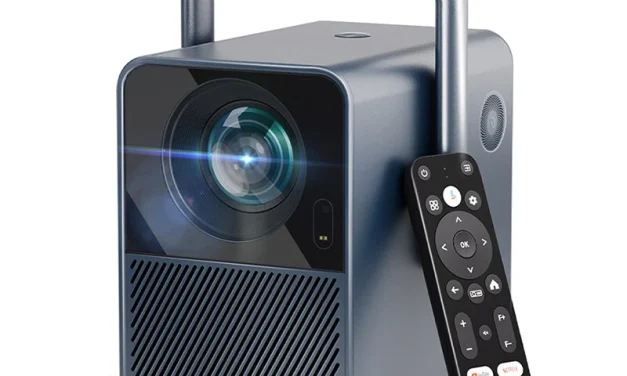 Ultimea Poseidon E40 projektor: 1000 ANSI lumen, 4K támogatás, Netflix – felújítva, olcsón