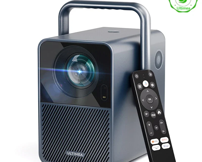 Ultimea Poseidon E40 projektor: 1000 ANSI lumen, 4K támogatás, Netflix – felújítva, olcsón