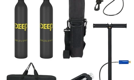 DIDEEP 0,5L Mini búvár oxigénpalack: Fedezd fel a víz alatti világot!