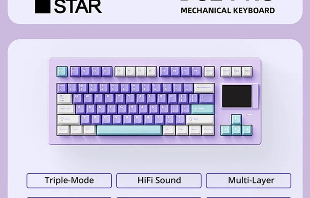 SP-STAR D82 PRO vezeték nélküli mechanikus billentyűzet: 5 ok, amiért kell neked!