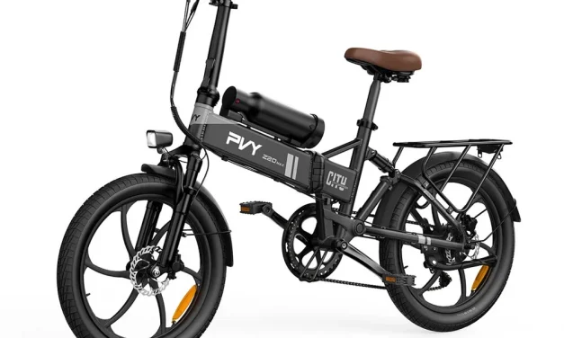 PVY Z20 MAX elektromos kerékpár: Dupla akkuval a határtalan szabadságért