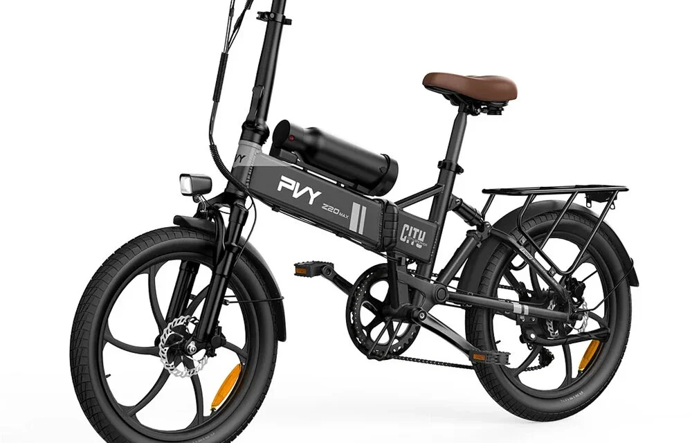 PVY Z20 MAX elektromos kerékpár: Dupla akku, 200KM hatótáv