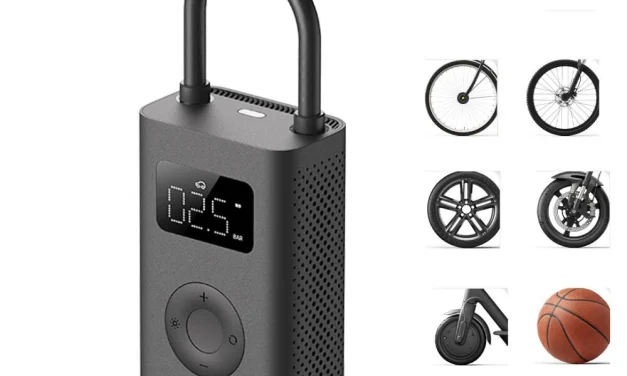 XIAOMI Mijia 2D okos kerékpár pumpa: 150PSI, power bank és LED kijelző egyben