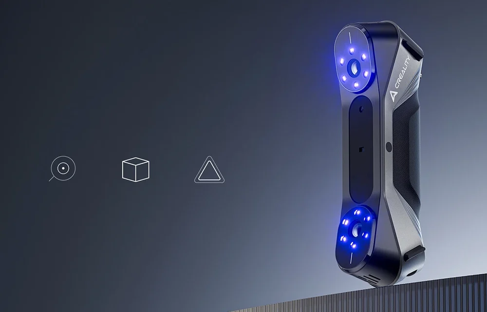 Creality Raptor 3D szkenner: Hibrid technológia, 0.02mm pontosság – Megéri?