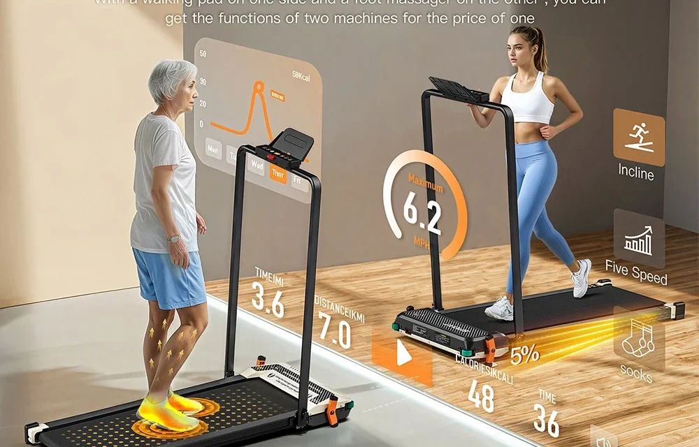 Akluer 520A-B sétálópad: Aktív élet és relaxáció egyben, minimális macera