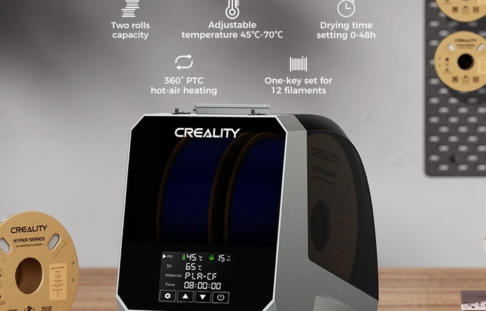 Creality Space Pi Plus filament szárító: Funkcionalitás és teljesítmény elemzése