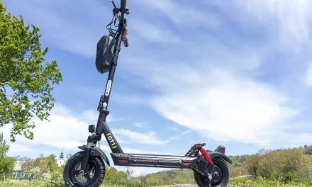 Kipróbáltuk: Cybercart – Isinwheel GT1 – egy elég menő középkategóriás roller!