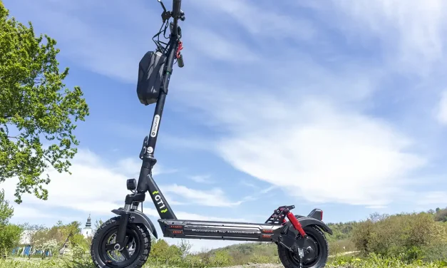 Kipróbáltuk: Cybercart – Isinwheel GT1 – egy elég menő középkategóriás roller!