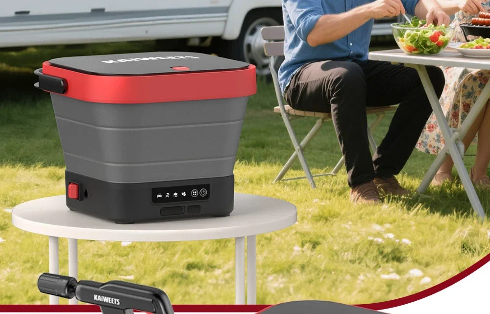 KAIWEETS KPW-F1 hordozható elektromos magasnyomású mosó – Macera nélküli tisztítás