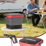 KAIWEETS KPW-F1 hordozható elektromos magasnyomású mosó – Macera nélküli tisztítás