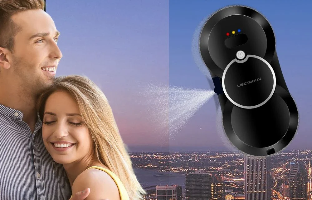 Liectroux HCR-10 robot ablaktisztító – Fényes ablakok erőfeszítés nélkül