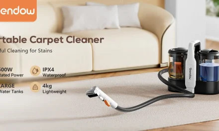 Teendow C5 szőnyegtisztító porszívó: 11KPa szívóerő és intelligens tisztítás