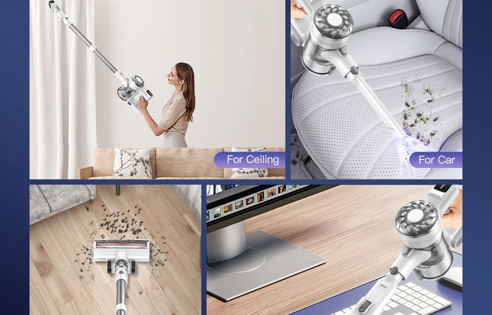 Teendow V08 Pro vezeték nélküli porszívó: 5 ok, amiért a takarítás könnyebb lesz