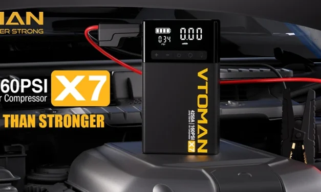 VTOMAN X7 autós indításrásegítő és kompresszor elemzés: Megéri az árát?