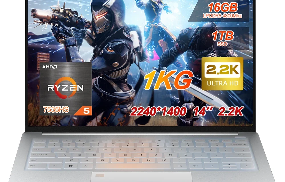 Ninkear S14 laptop elemzés: Megéri az árát a 2.2K kijelző és Ryzen 5 7535HS?