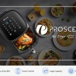 Proscenic T22 okos légkeveréses fritőz: Egészségesebb ételek, kevesebb zajjal