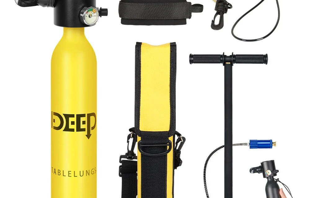 5 ok, amiért a DIDEEP 0,5L mini búvárpalack a legjobb választás