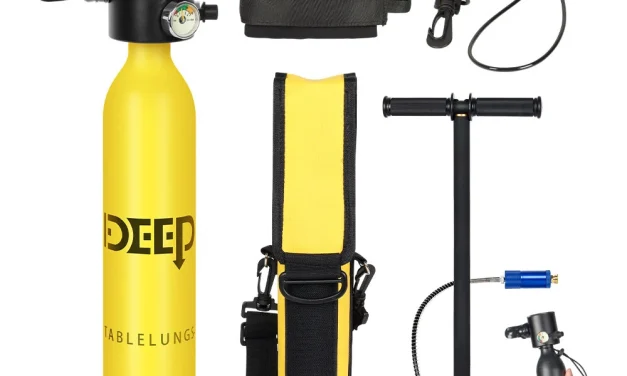 5 ok, amiért a DIDEEP 0,5L mini búvárpalack a legjobb választás