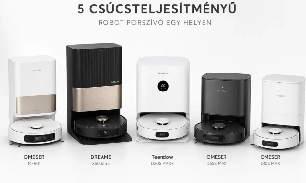 Milyen robotporszívó-t vegyek 2026-ban? Top 5 választás